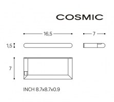 MEDIDAS PORTARROLLOS SIN TAPA MICRA COSMIC